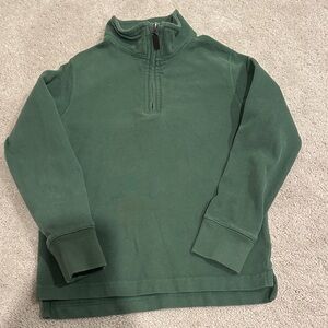 Boys JCrew 1/4 zip sweatshirt-size small